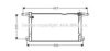 AVA QUALITY COOLING FT5154 Condenser, air conditioning